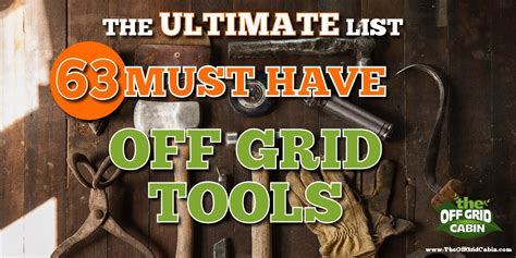 off the grid products